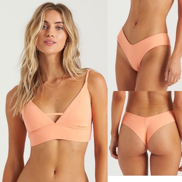 Billabong Other - Billabong Bikini Set in Sun Peach